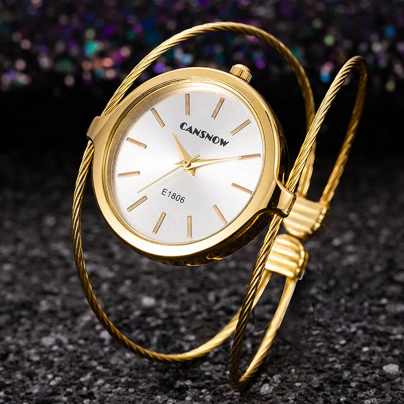 Bracelet Watches Women Luxury Stainless Steel Watch Womens Quartz Wristwatches Clock Ladies Dress Watch Montre Femme Reloj Mujer