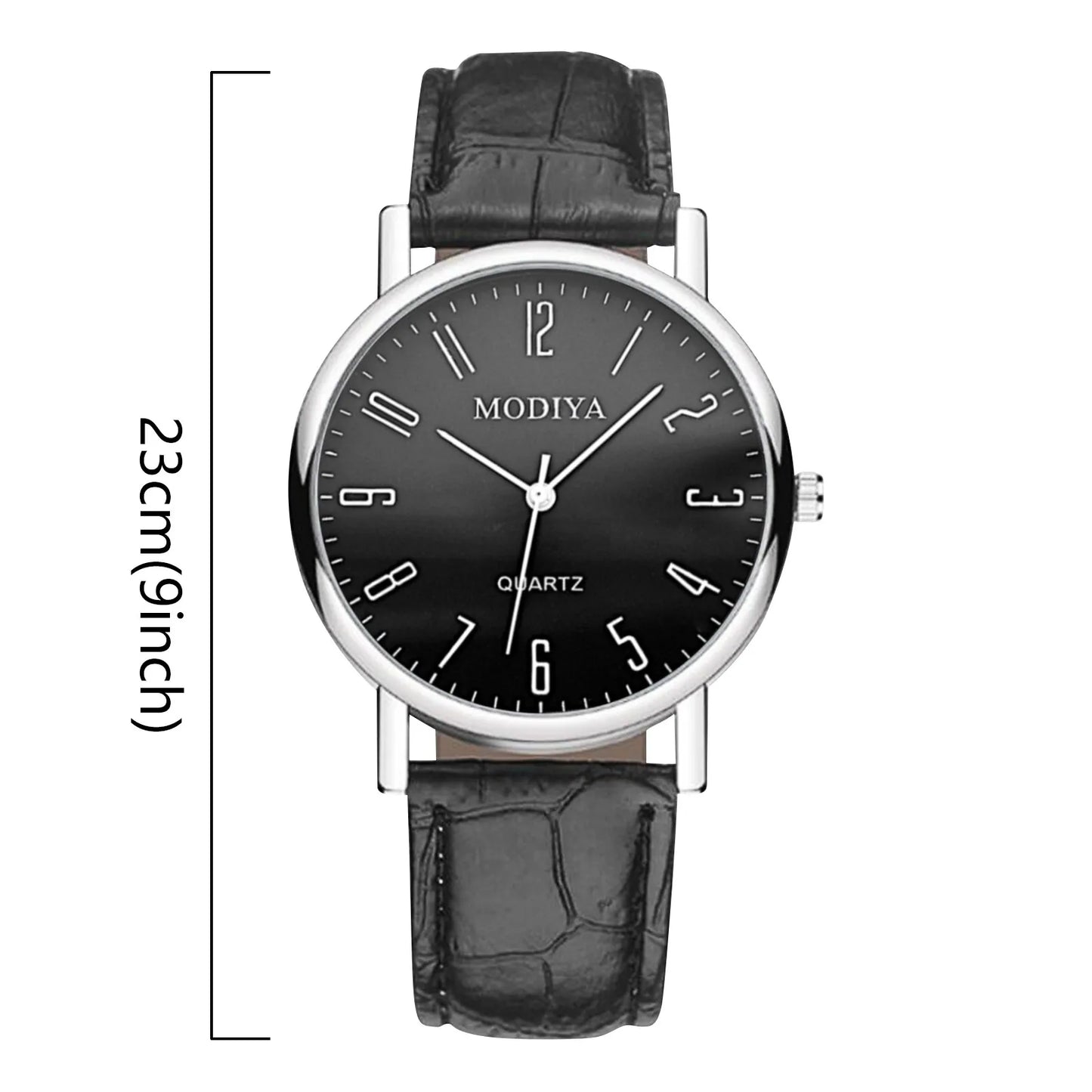 Mens 2024 Classic Wristwatch Men Vintage Design Watches Leather Strap Wrist Watch Quartz Analog Watch For Man Gift Reloj Hombre