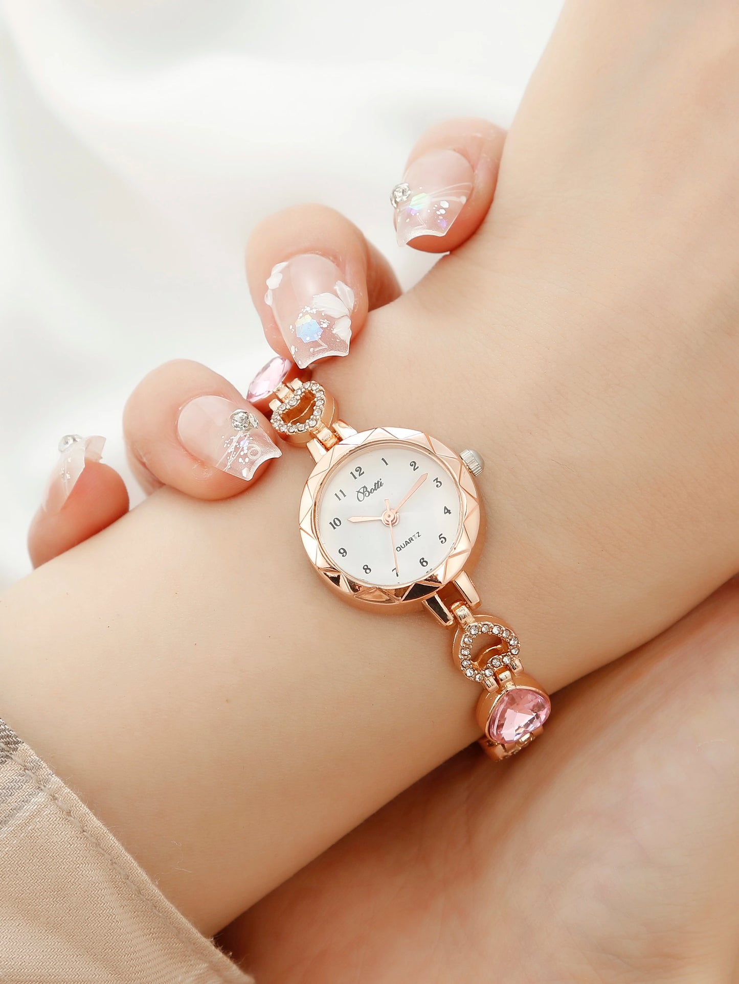 2 pièces ensemble montre de luxe femmes Bracelet strass mode montre-Bracelet décontracté dames montres Bracelet ensemble horloge