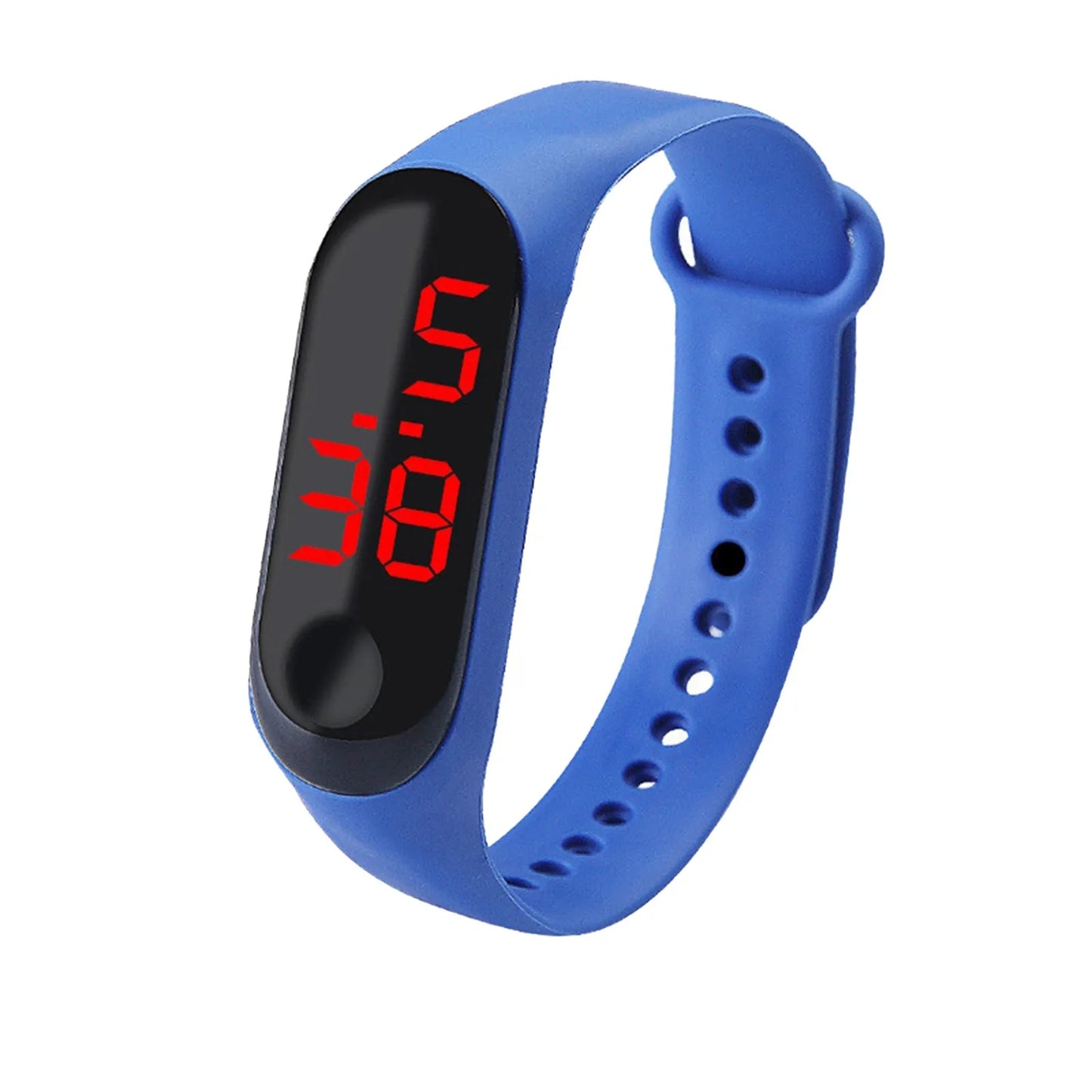 Sports Watch Outdoor Bracelet Electronic Watch Unisex Silicone Waterproof Led Digital Creative Touch Screen Sport Watch Bracelet