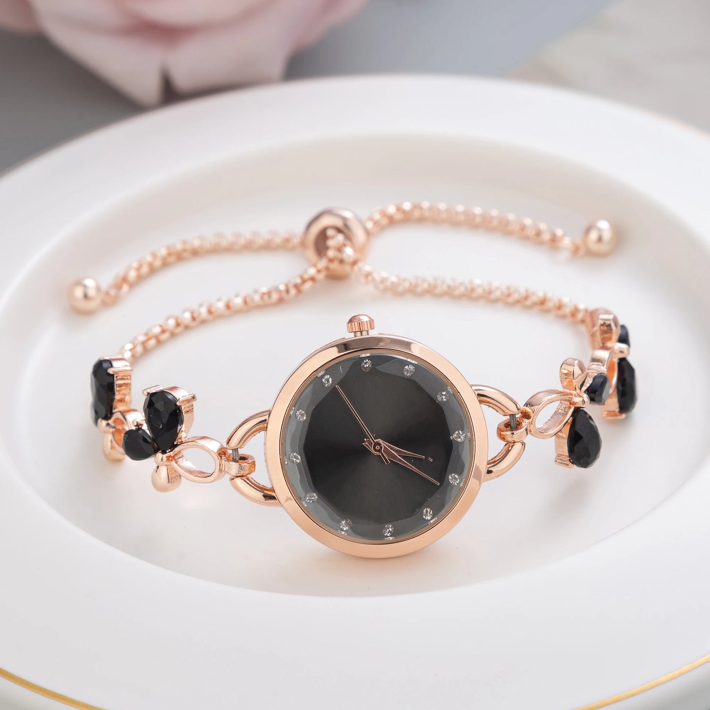 Best Selling Products 2024 New Simple Women's Butterfly Bracelet Watch Fashion Quartz Wristwatches watch for Women Free Shiping