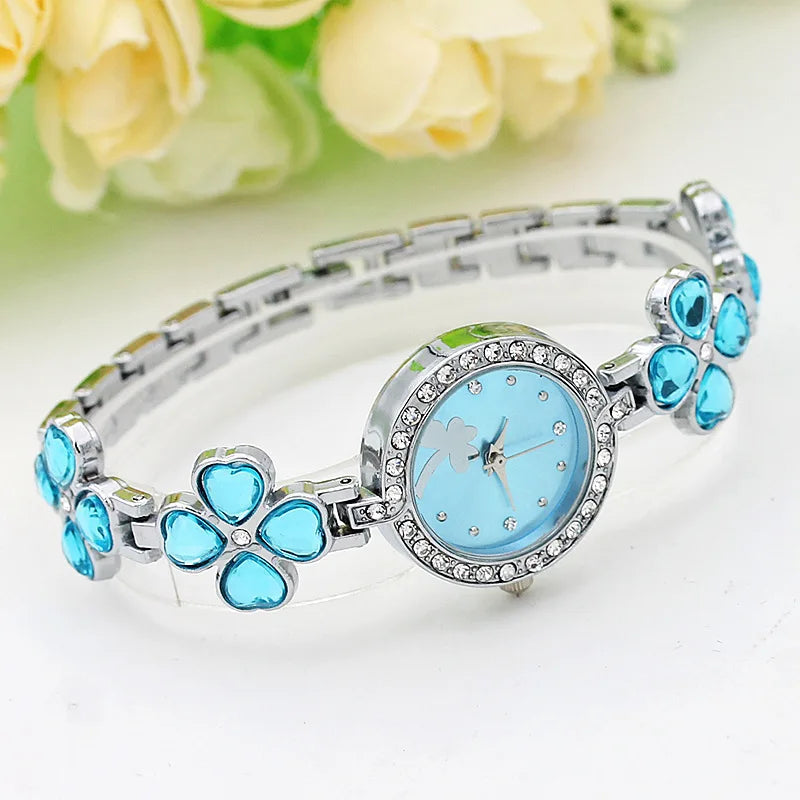 Women Watch New Watch For Women Fashion Light luxury Square Diamond Quartz Watches Clock Lady's Gold Stainless Steel Bracelet