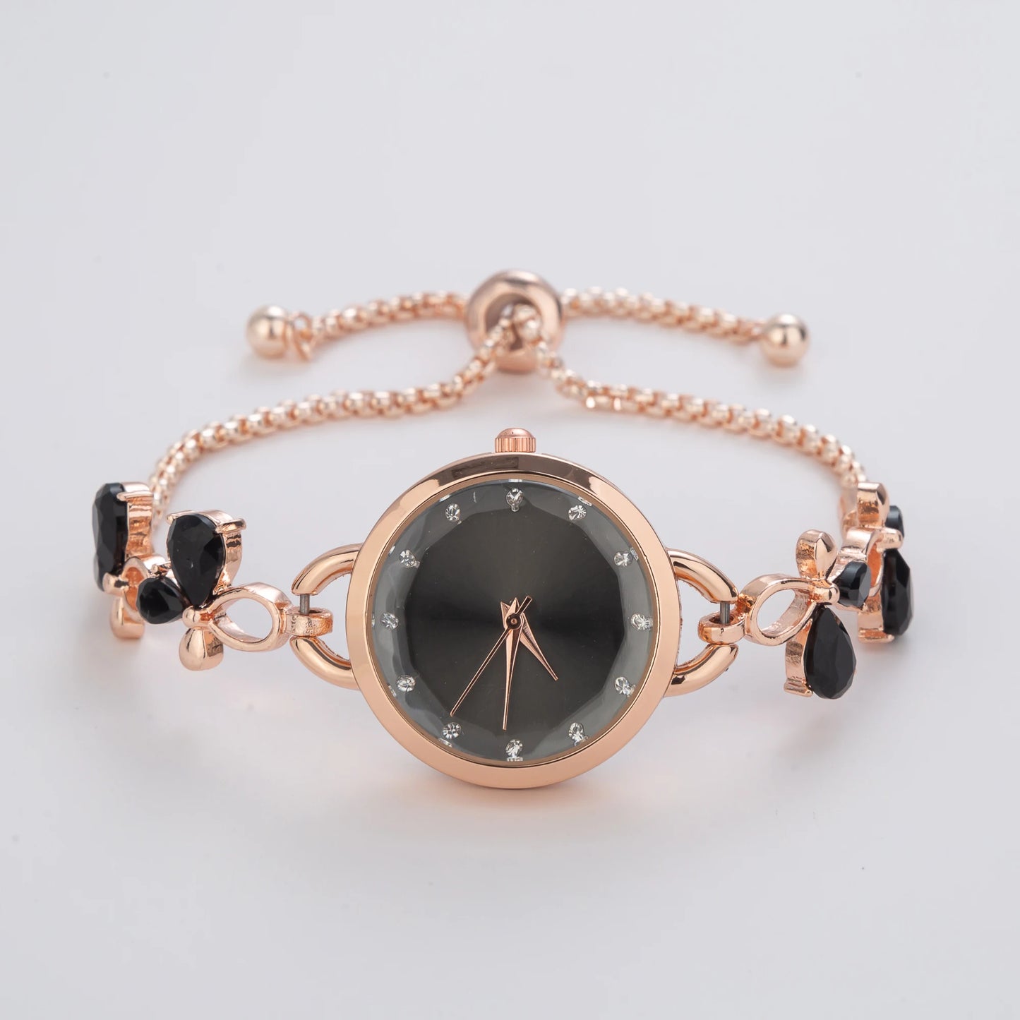 Best Selling Products 2024 New Simple Women's Butterfly Bracelet Watch Fashion Quartz Wristwatches watch for Women Free Shiping