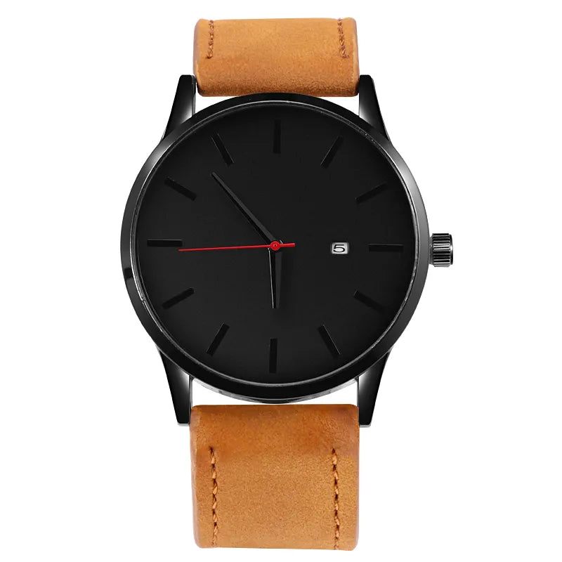 Relogio Masculino Men Watch Fashion Sport Watches New Men's Watch Men Calendar Leather Casual Quartz Clock relojes hombre