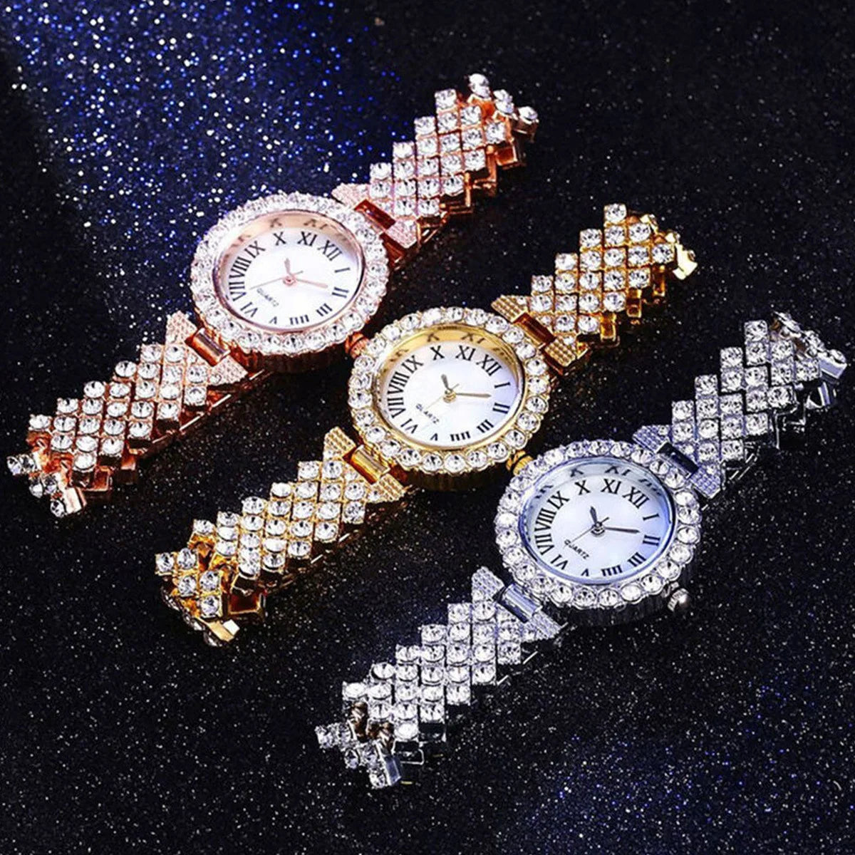 Watch For Women Watches 2024 Best Selling Products Luxury Watch Luxury Brand Reloj Mujer Watch Bracelet Set Diamond Steel Band