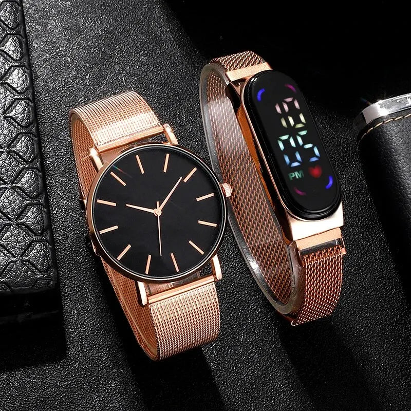 Men's Fashion Minimalist Ultra Thin Watches Simple Men Business Mesh Belt Quartz Watch Male Wristwatches Clock Relogio Masculino